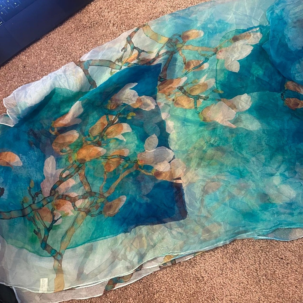 Blue Scarf - Picture 3 of 3